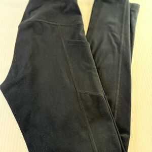 HeathYoga Black Leggings – Size Small